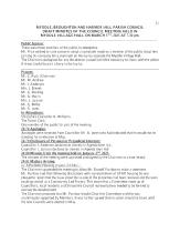 MYDDLE DRAFT minutes March  2025